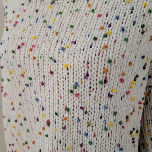 𝅺7 for All Mankind confetti chenille sweater - Picture 3 of 3